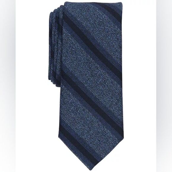 Bar III Marlier Skinny Striped Tie - Picture 1 of 8
